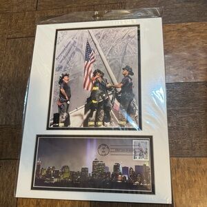 USPS 9/11 Heros Poster Nike Jordan New Balance 2002R Adidas Samba Puma Speedcat